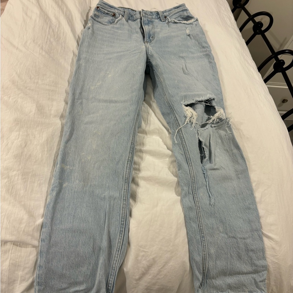Abercrombie & Fitch 90s Straight Jean Ultra High Rise